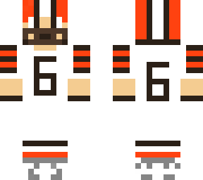 baker mayfield (2020)- white and white