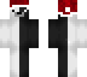 black and white bear christmas edition