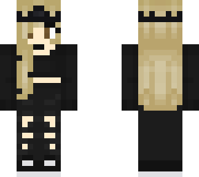 black sweater w/ crown