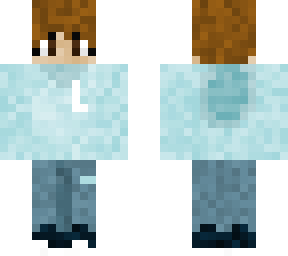 blue shirt boy