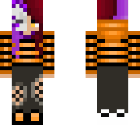 brokebtch orange skin
