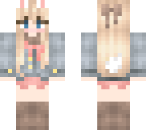 bunny schoolgirl fixed bangs