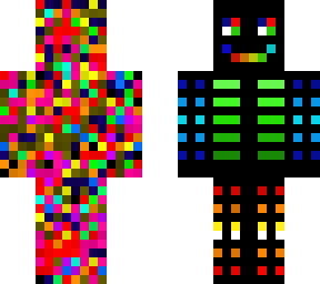 check it out multi color man