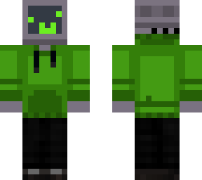 computer but with green hoodie :d
