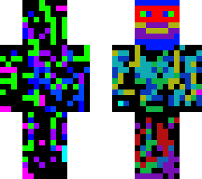cool abstract rainbow guy :)