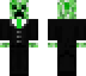 creeper in a tuxedo
