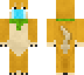 doge with mask and scarf