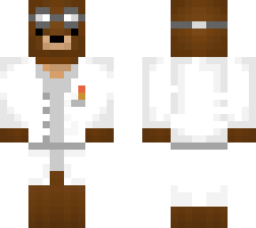 edited labcoat bear
