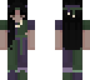egirl green and purple