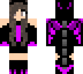 ender dragon with brown hair