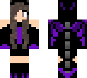 ender dragon with brown hair