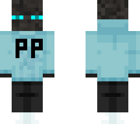 enderman with a hoodie