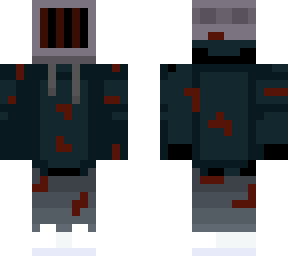evil dark tv head