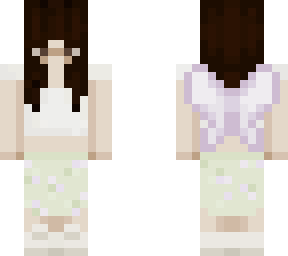 fairy with brown hair