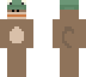 frog hat monkey