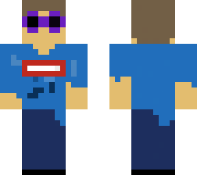 georgenot found purple glasses