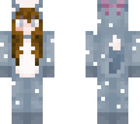 girl in onesie