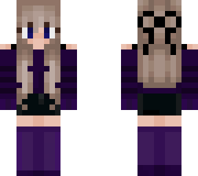 girl purple