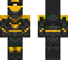 gold and black guy