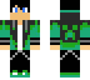 green creeper hoodie
