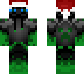 green enderman chirstmas