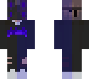 mc ethan bunny mask purple 2.0
