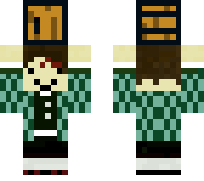 one of a kind tanjiro awesome box carry has smol body big brain idea from others