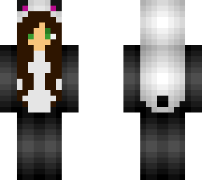 panda girl onesie