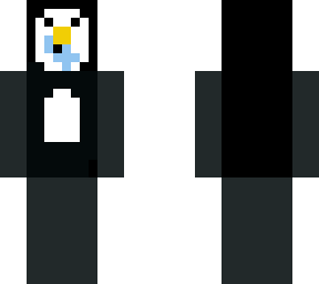 penguin eating fish