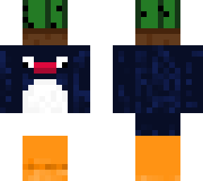 penguin holding cactus (updated)