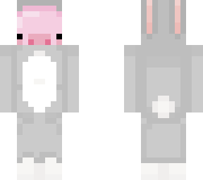 pig in bunny onsie