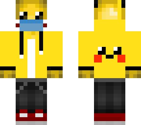 pikachu gamer con mascarilla