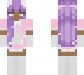 pink and purple maid