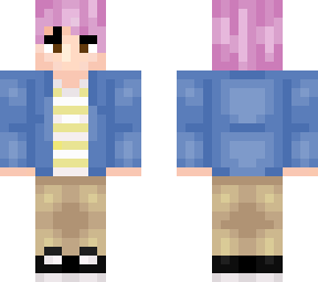 pink short hair