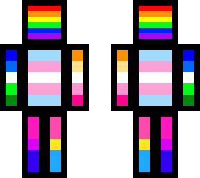 pride with popped out black outline