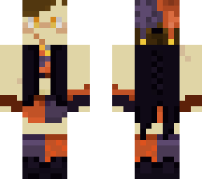 purple and orange jester!