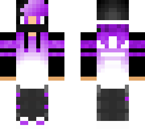 purple hoodie boy