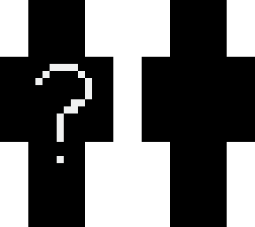 question mark