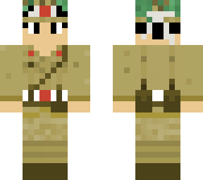 recolored japan soldier ww2