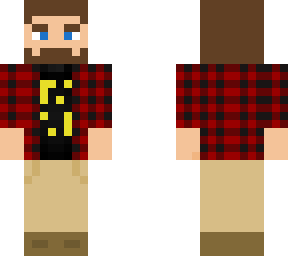 red flannel shirt with star wars t-shirt
