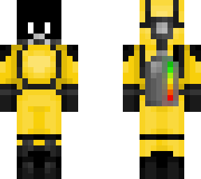 s h a r k y u n k n o w n in hazmat suit
