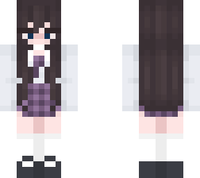 school girl remake purple