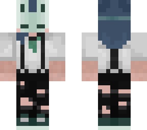 short girl hair rabbit mask
