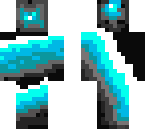 teal gradient cyber cyclops (by: ilikebread19)