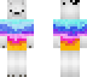 tie dye polar bear