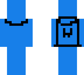 weird blue guy