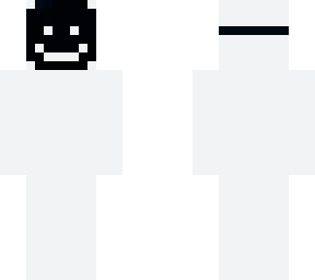 white skin with mask