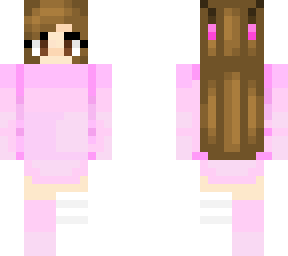 ~cute girl wearing a pink jumper~(remake)2#