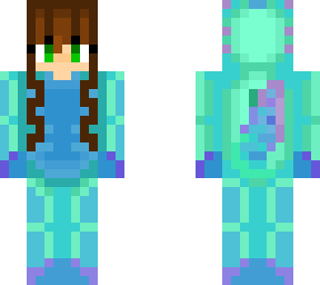 axolotl girl (7/?) (green fluorescent protein)
