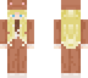 bear suit female, blonde